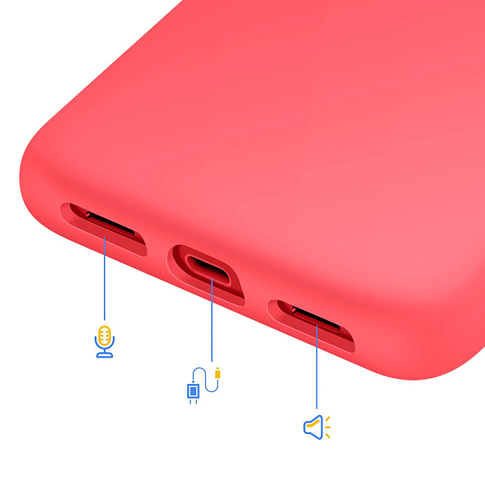 Acheter Google Coque pour Google Pixel 10a Semi Rigide Ultra Fine Anti-traces Rouge