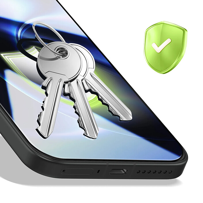 Acheter Mayaxess Protection d'Écran pour Xiaomi 17 Ultra en Verre Trempé 9H Oléophobe Noir / Transparent
