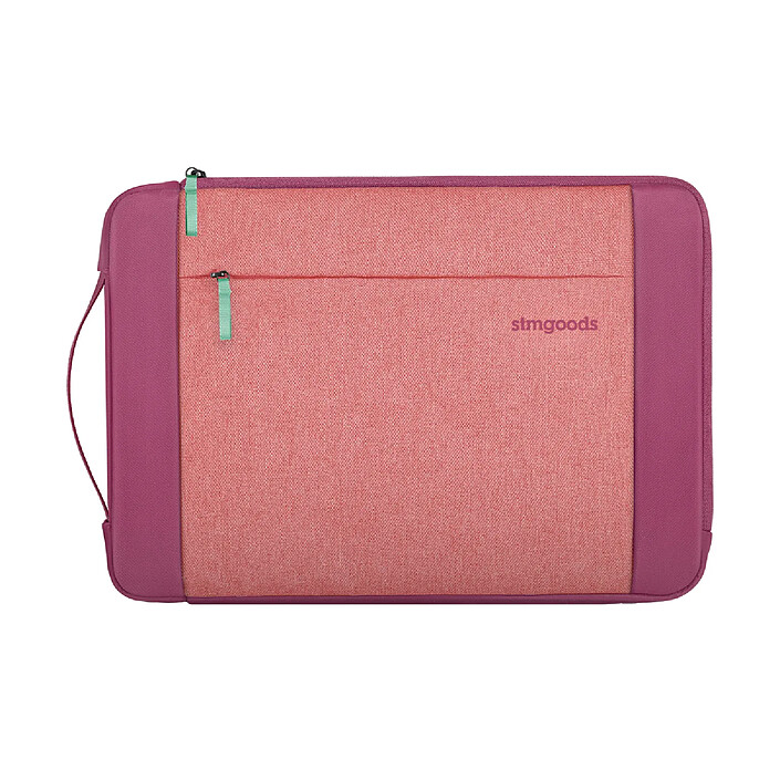 stm goods Housse pour MacBook Pro 16" / Air / Pro 15" Kin Sleeve avec Poignée et Poche Rose