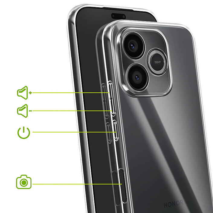 Avis Mayaxess Coque pour Honor 600 Lite Protection Souple en Silicone Transparent