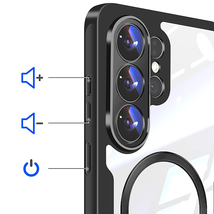 Avis Avizar Coque Intégrale pour Galaxy S26 Ultra Compatible MagSafe / Qi2 Anti-chutes 3m Noir