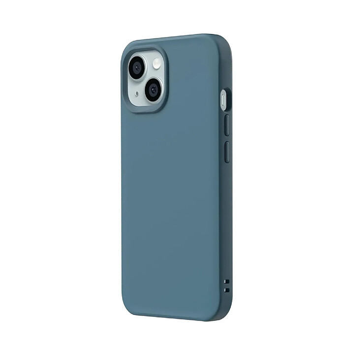 Avis Rhinoshield Coque pour iPhone 15 Plus Modèle SolidX Compatible Recharge Sans Fil Bleu canard