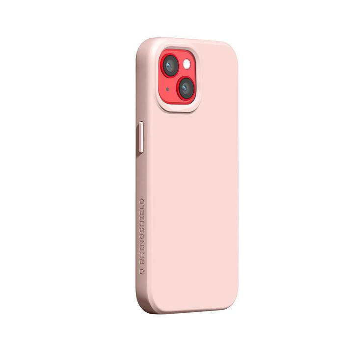 Rhinoshield Coque pour iPhone 15 Plus Modèle SolidX Compatible Recharge Sans Fil Rose clair pas cher