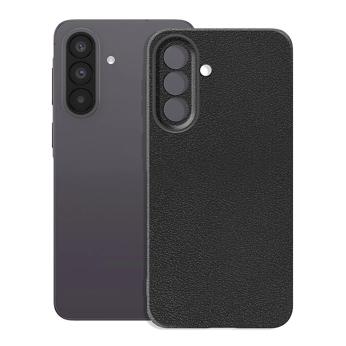 Avizar Coque pour Galaxy A57 en Silicone Souple Texturée Antidérapante Noir pas cher
