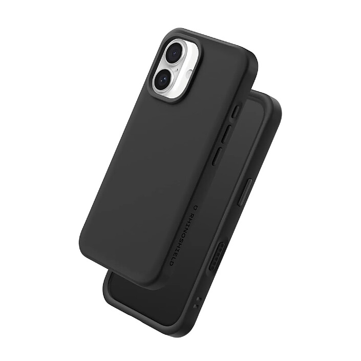 Avis Rhinoshield Coque pour iPhone 16 Plus Modèle SolidX compatible Recharge Sans Fil Noir