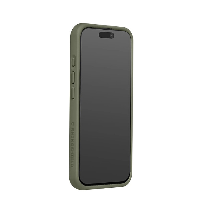 Acheter Rhinoshield Coque pour iPhone 15 Modèle SolidX Compatible Recharge Sans Fil Vert olive