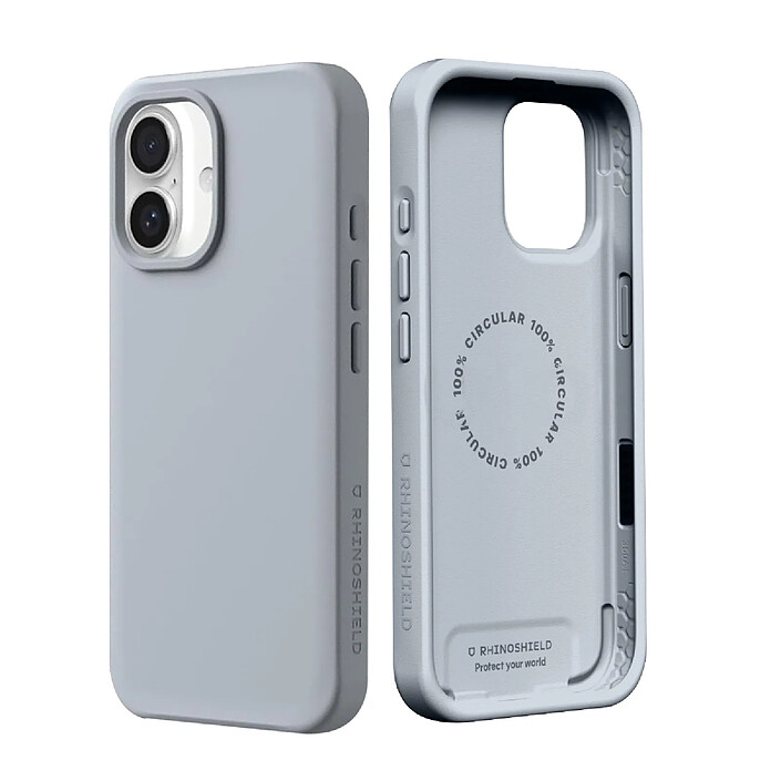 Avis Rhinoshield Coque pour iPhone 16 Plus Modèle SolidX Ultra-résistant compatible Magsafe Gris