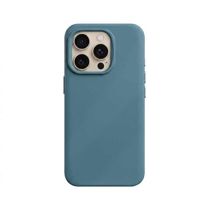 Rhinoshield Coque pour iPhone 16 Pro Modèle SolidX Ultra-résistant compatible Magsafe Bleu canard