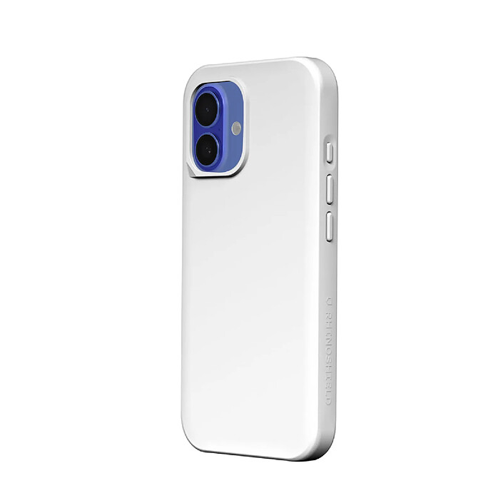 Rhinoshield Coque pour iPhone 16 Modèle SolidX Compatible Recharge Sans Fil Blanc pas cher
