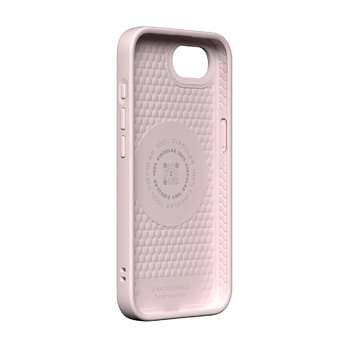 Acheter Rhinoshield Coque Magsafe pour iPhone 16e / 17e Modèle SolidSuit avec bords surélevés Rose clair