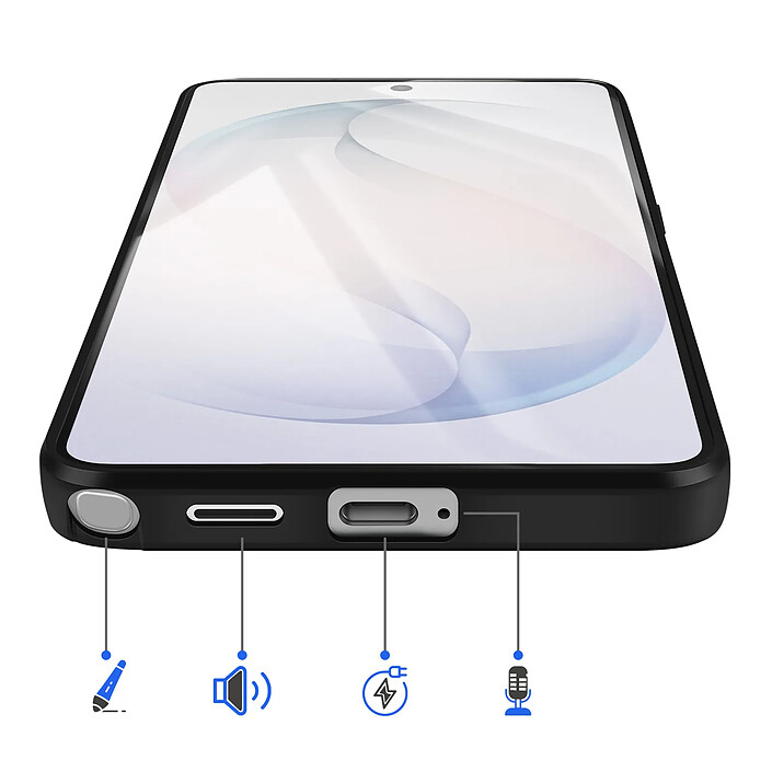 Acheter Avizar Coque Intégrale pour Galaxy S26 Ultra Compatible MagSafe / Qi2 Anti-chutes 3m Noir