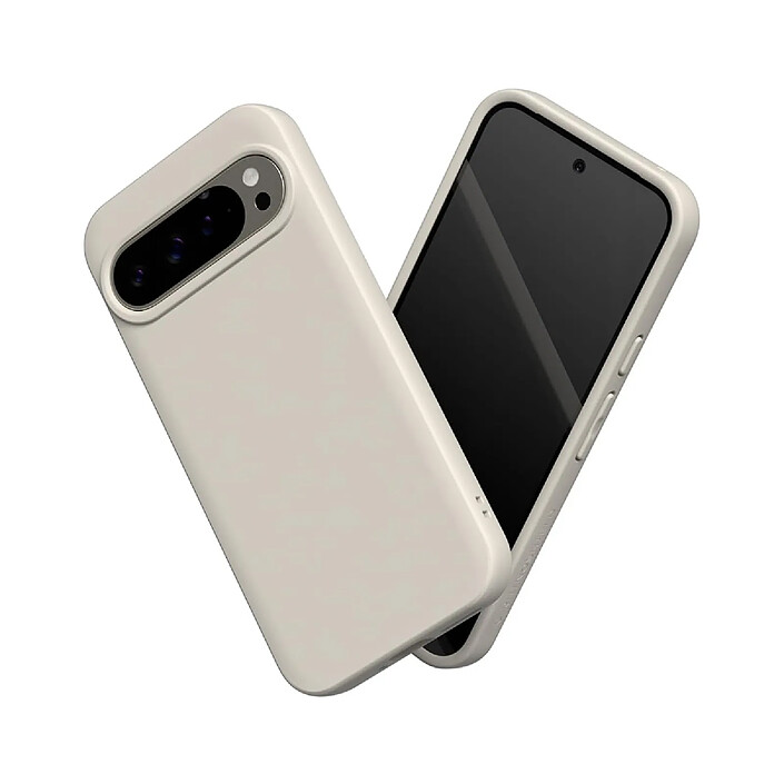 Rhinoshield Coque Magsafe pour Pixel 10 Pro XL Modèle SolidX Antichoc avec bords surélevés Beige pas cher