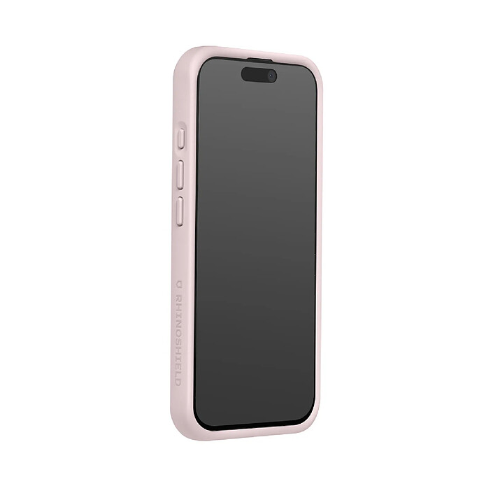 Rhinoshield Coque pour iPhone 16 Plus Modèle SolidX Antichoc compatible recharge sans fil Rose clair pas cher