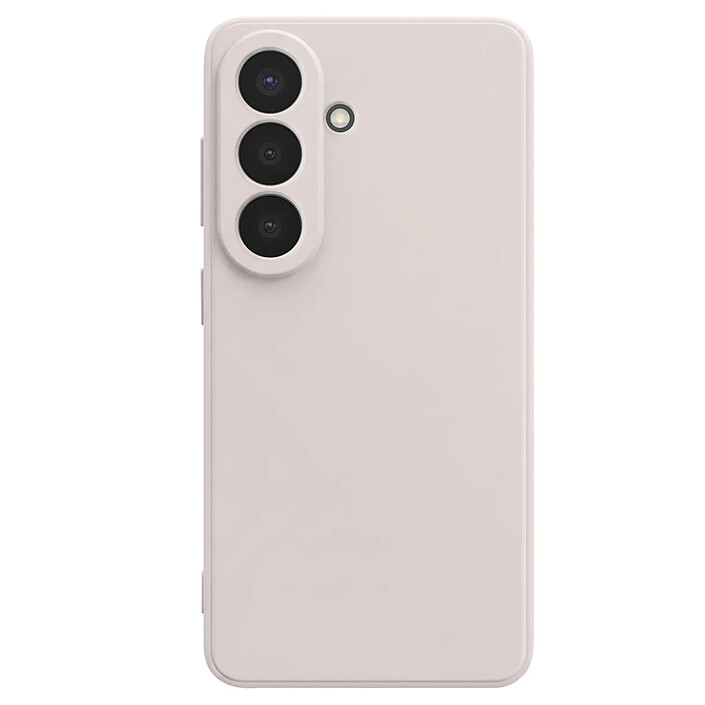 Avizar Coque pour Galaxy S26 en Silicone Souple Soft-Touch Blanc