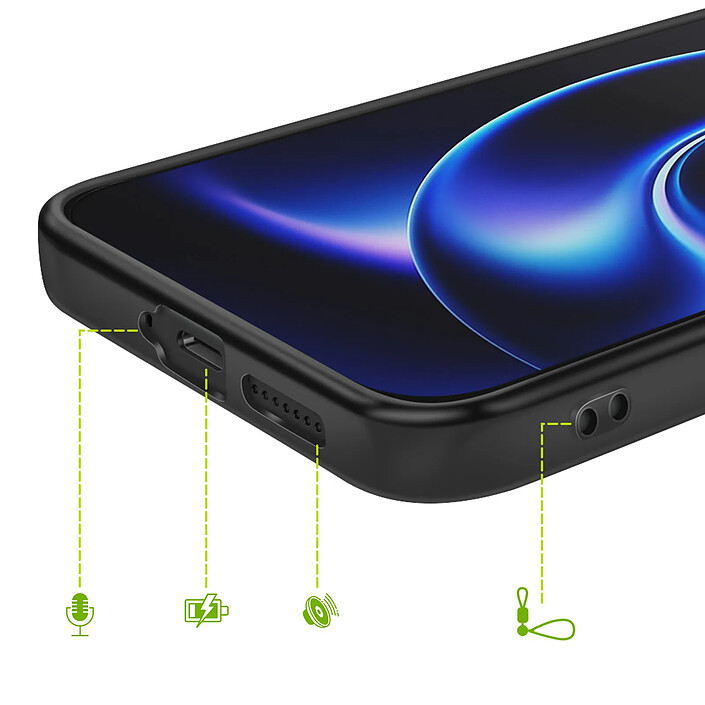 Acheter Mayaxess Coque pour Xiaomi 17 Ultra Protection Souple en Silicone Noir