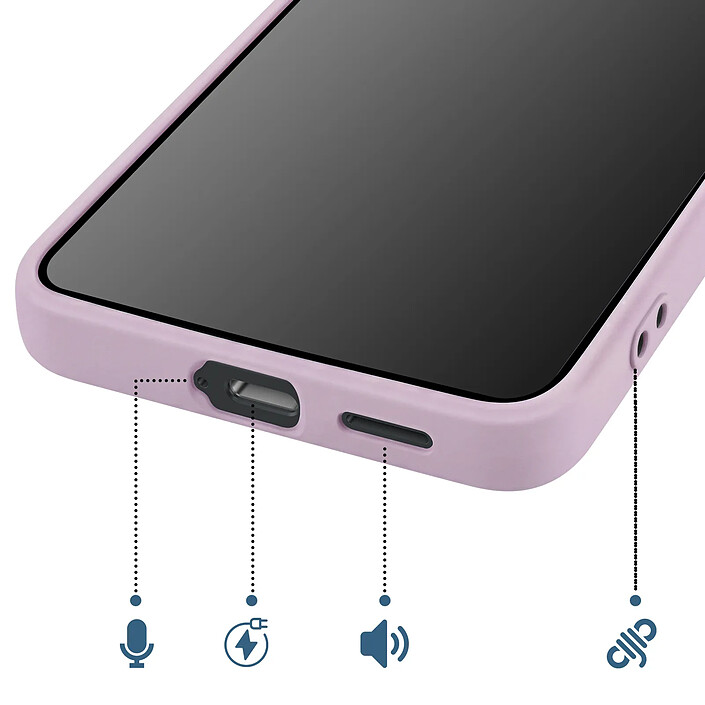 Acheter Avizar Coque pour Galaxy S26 en Silicone Souple Soft-Touch Lavande