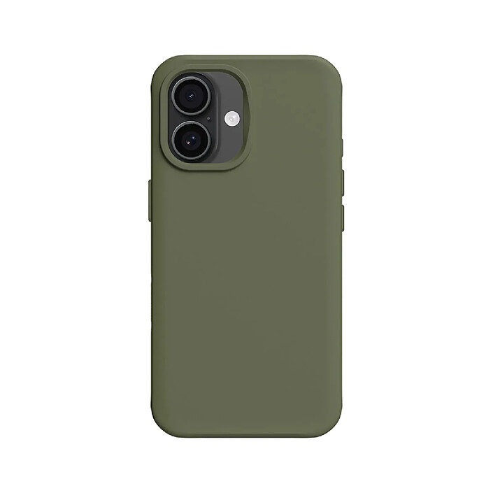 RhinoShield Coque pour iPhone 16 Modèle SolidX Compatible Recharge Sans Fil Vert olive