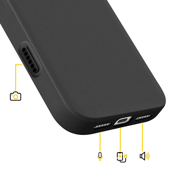 Acheter Rhinoshield Coque MagSafe pour iPhone 17 Pro Modèle SolidX Finition Mate Anti-Chutes 3.5m Noir