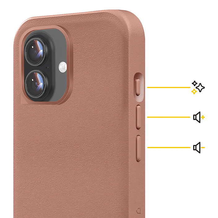 Avis Rhinoshield Coque MagSafe pour iPhone 17 Collection SolidX Finition Mate Anti-Chutes 3.5m Rose antique