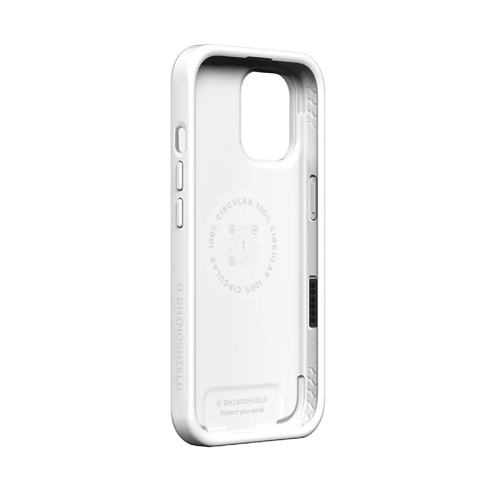 Acheter Rhinoshield Coque pour iPhone 16 Pro Max Modèle SolidX Antichoc compatible recharge sans fil Blanc
