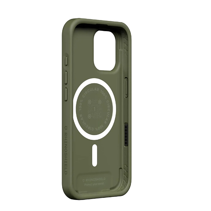 Acheter Rhinoshield Coque pour iPhone 16 Pro Modèle SolidX Antichoc compatible recharge sans fil Vert olive