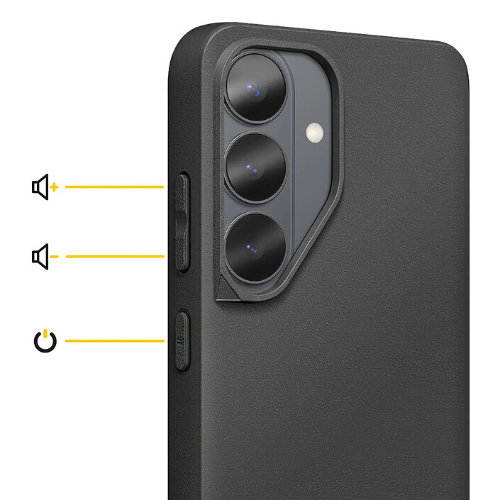 Avis Rhinoshield Coque MagSafe pour Galaxy S26 Modèle SolidX Finition Mate Anti-Chutes 3.5m Noir