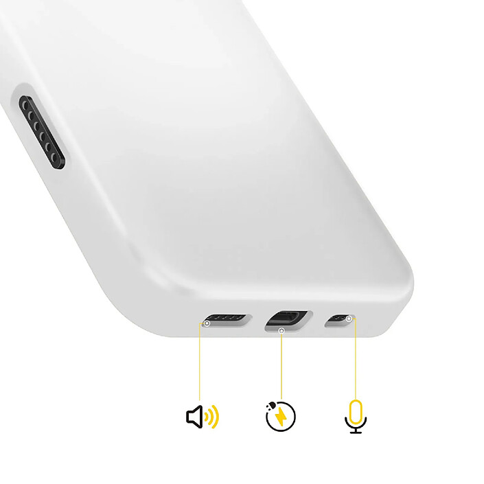 Rhinoshield Coque pour iPhone Air Modèle SolidX Anti-chutes 3.5 m certifiée MIL-STD 810G Blanc pas cher