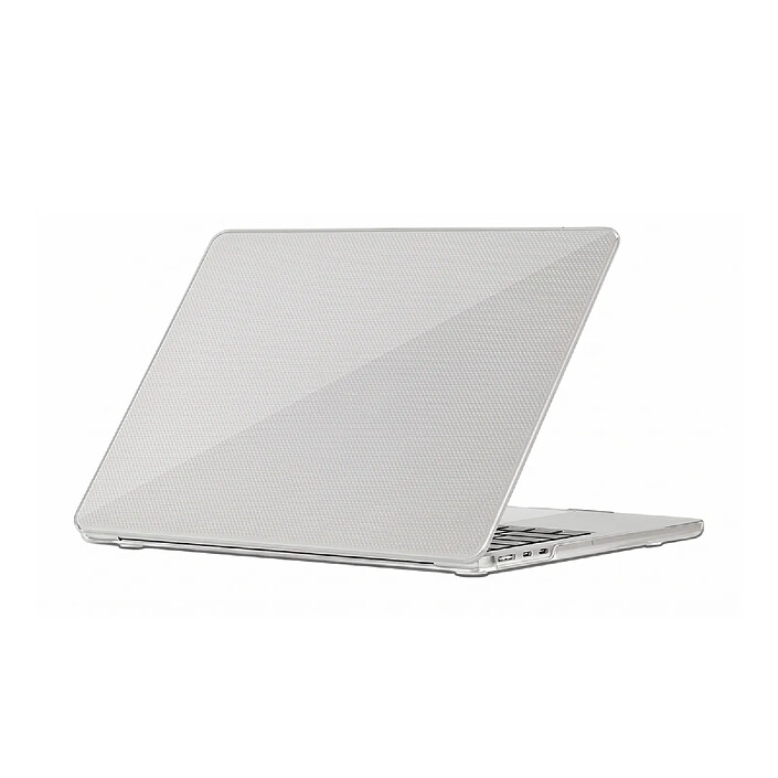 MW Coque pour MacBook Air 15 pouces Rigide Texturée Antidérapante Modèle DotSkin Transparent