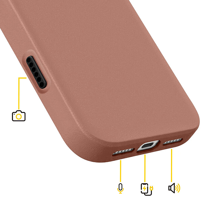 Avis Rhinoshield Coque MagSafe pour iPhone 17 Pro Modèle SolidX Finition Mate Anti-Chutes 3.5m Rose antique