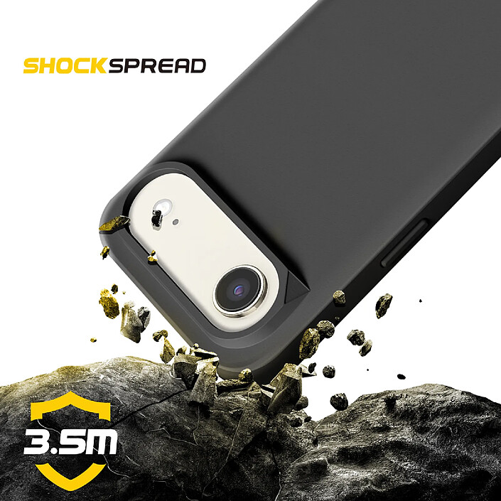 Avis Rhinoshield Coque pour iPhone Air Modèle SolidX Anti-chutes 3.5 m certifiée MIL-STD 810G Noir