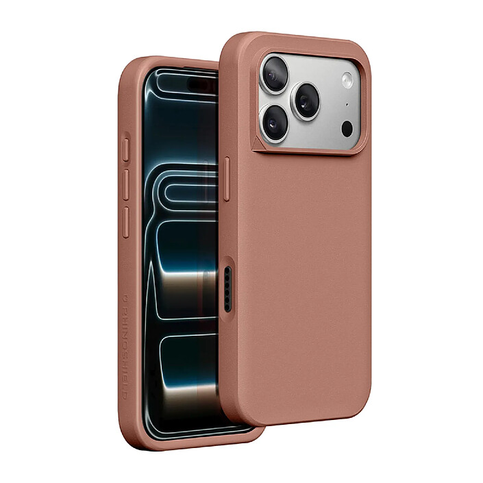 Rhinoshield Coque pour iPhone 17 Pro Modèle SolidX Anti-chutes 3.5 m certifiée MIL-STD 810G Rose antique