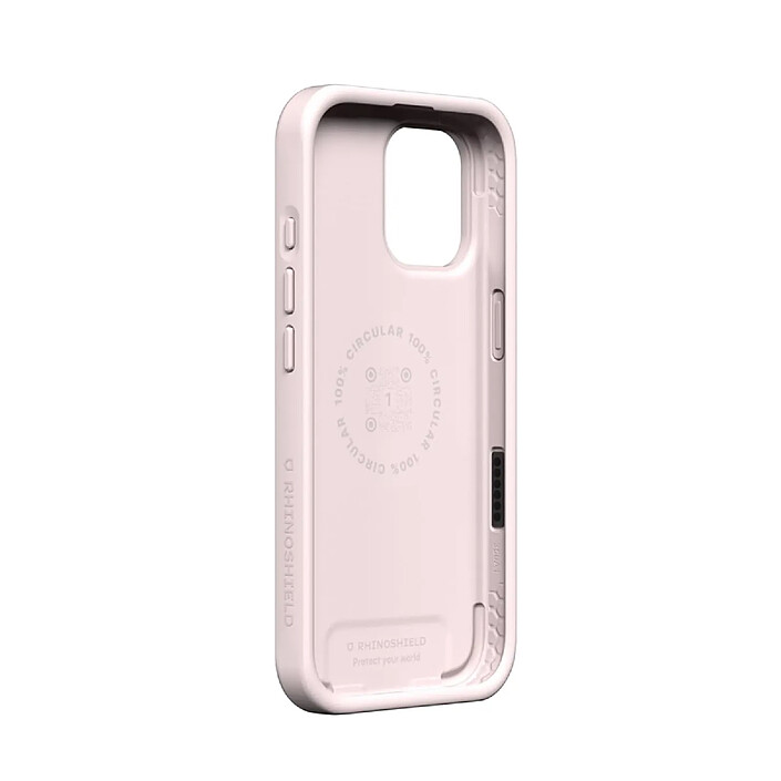 Acheter Rhinoshield Coque pour iPhone 16 Pro Max Modèle SolidX Antichoc compatible recharge sans fil Rose clair