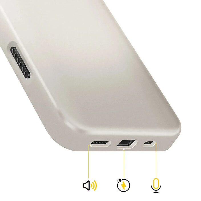Rhinoshield Coque pour iPhone 17 Modèle SolidX Anti-chutes 3.5 m certifiée MIL-STD 810G Beige pas cher