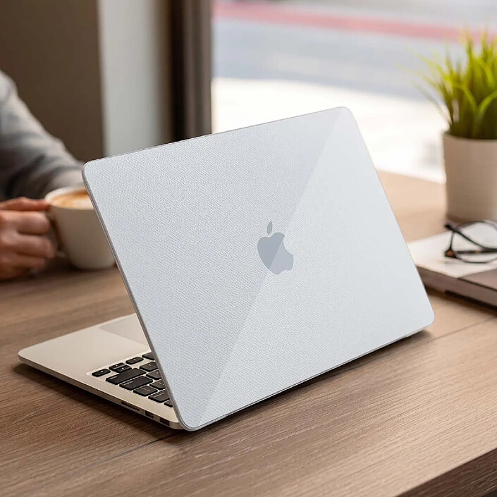 Avis MW Coque pour MacBook Air 15 pouces Rigide Texturée Antidérapante Modèle DotSkin Transparent
