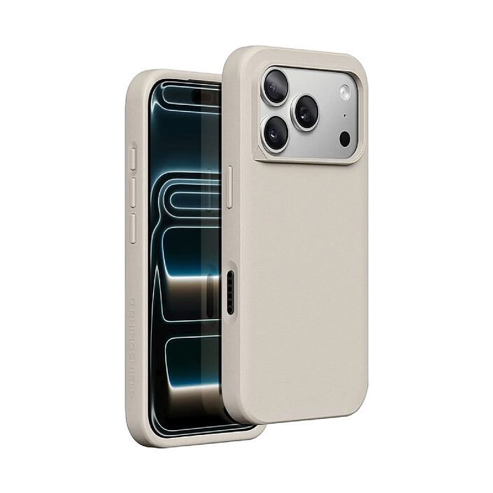 Rhinoshield Coque pour iPhone 17 Pro Modèle SolidX Anti-chutes 3.5 m certifiée MIL-STD 810G Beige