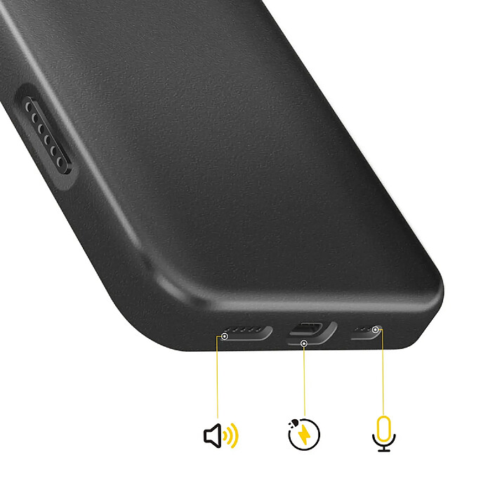 Rhinoshield Coque pour iPhone 17 Modèle SolidX Anti-chutes 3.5 m certifiée MIL-STD 810G Noir pas cher