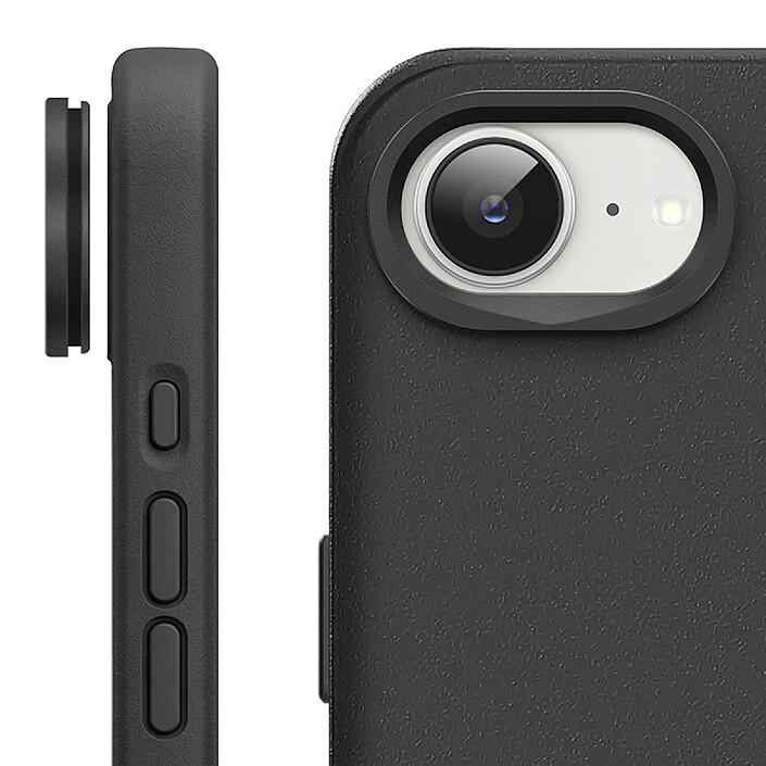 Rhinoshield Protection Contour d'Objectif Caméra pour iPhone 16e Anti-rayures Noir pas cher