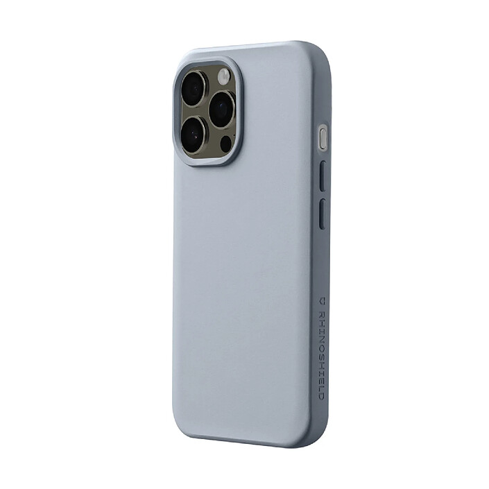 Rhinoshield Coque pour iPhone 16 Pro Modèle SolidX Antichoc compatible recharge sans fil Gris