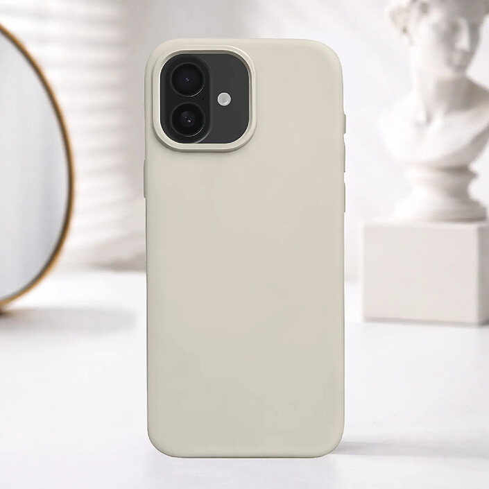 Avis Rhinoshield Coque pour iPhone 16 Plus Modèle SolidX Antichoc compatible recharge sans fil Beige