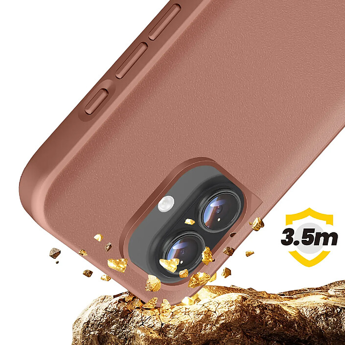 Avis Rhinoshield Coque pour iPhone 17 Modèle SolidX Anti-chutes 3.5 m certifiée MIL-STD 810G Rose antique