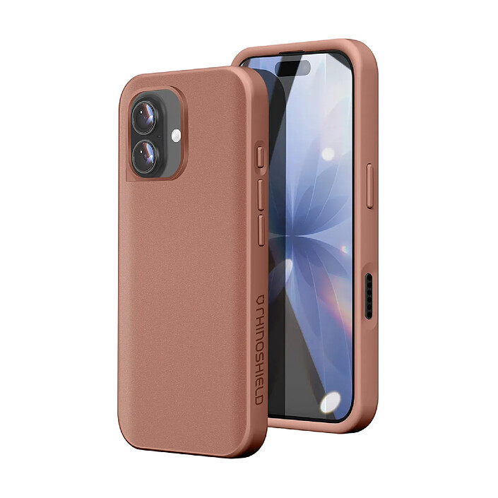 Rhinoshield Coque pour iPhone 17 Modèle SolidX Anti-chutes 3.5 m certifiée MIL-STD 810G Rose antique