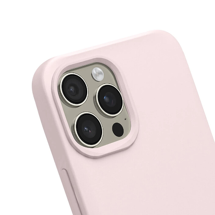 Avis Rhinoshield Coque pour iPhone 16 Pro Max Modèle SolidX Antichoc compatible recharge sans fil Rose clair