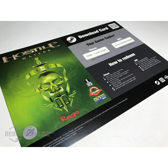 Avis Hostile Waters PC Edition Reboxy Classic (CD-Rom +Steam + GOG)
