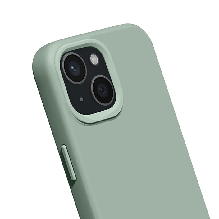 Rhinoshield Coque pour iPhone 15 Modèle SolidX Compatible Recharge Sans Fil Vert sauge pas cher