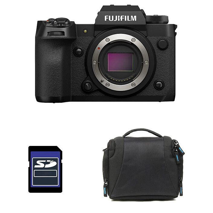 FUJIFILM X-H2 + Sac + Carte SD 8 Go