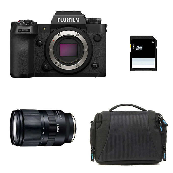 FUJIFILM X-H2 + TAMRON 17-70 + Sac + Carte SD 8 Go