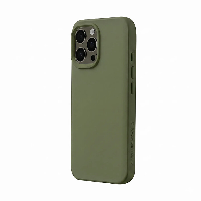 Rhinoshield Coque pour iPhone 16 Pro Max Modèle SolidX Antichoc compatible recharge Magsafe Vert olive pas cher