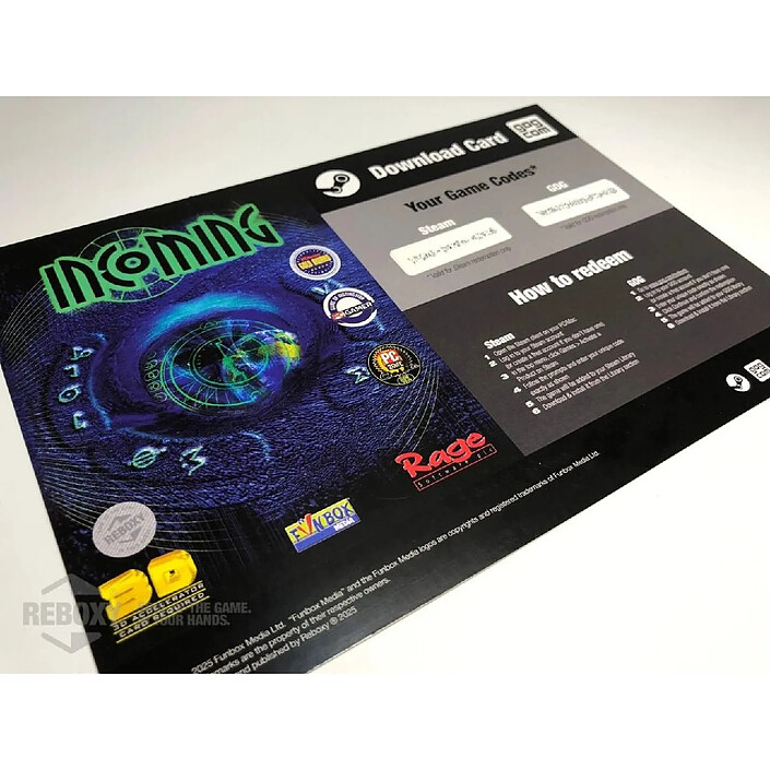 Avis Incoming PC Edition Reboxy Classic (CD-Rom +Steam + GOG)