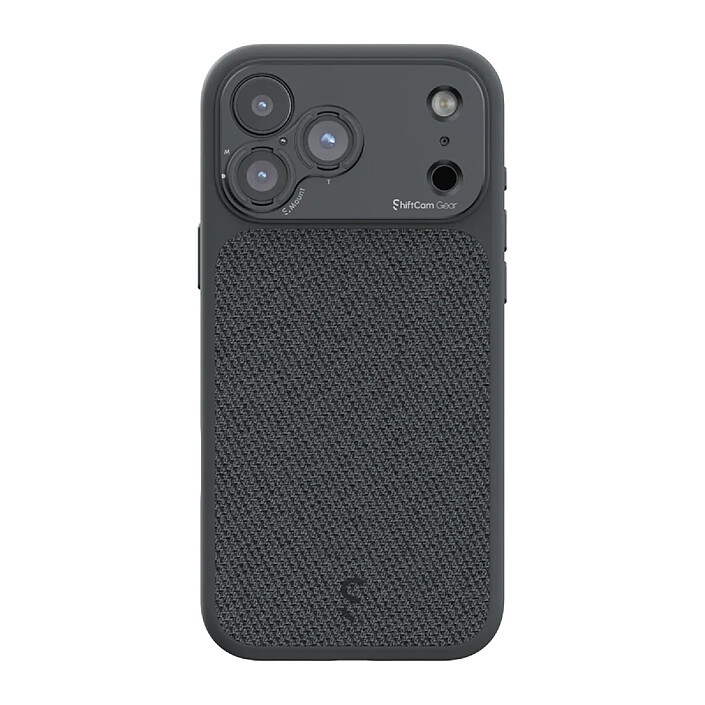 Shiftcam Coque MagSafe pour iPhone 17 Pro Max avec Monture S.Mount LensUltra Noir