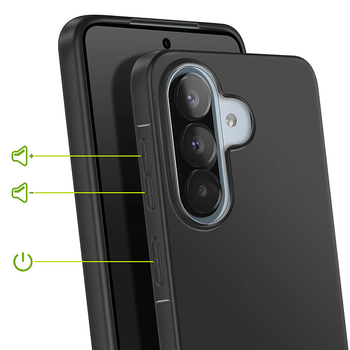 Avis Mayaxess Coque pour Galaxy A57 Protection Souple en Silicone Noir